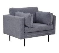 Paris prix Fauteuil bouclette Boom - Gris foncé