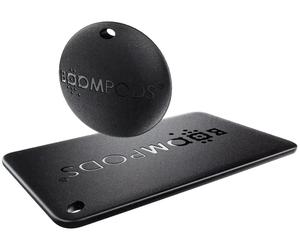 BOOMPODS Boomtag & Boomcard Pack, article, Finder, noir, étanche, plastique recyclable, IPX7