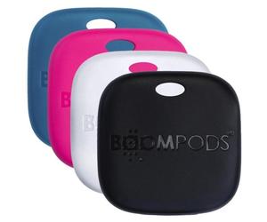 BOOMPODS TAGRE4, Universel, Détecteur, Couleurs mélangées, Noir, Bleu, Rose, Blanc, Étanche, 100 dB, IPX7