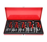 BOOMSTART Kit de réparation de filetage Helicoil - 131 pièces - Outils de réparation - Manchons métriques M5 M6 M8 M10 M12