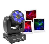BoomTone Dj BoomToneDJ Moving Bee FX-LZR - Lyre LED effet tournant & LASER - DMX 16 canaux - Stroboscope