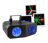 BoomTone Dj BoomToneDJ Double Moon - Jeu de lumière à LED - 114 LED RGBWA - Mode auto/musical - Configuration Plug&Play