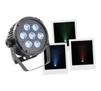 BoomTone Dj BoomToneDJ LEDPAR 7x10W - Jeu de lumière LED - Multi effets colorés - 70W - Contrôle DMX - Détection musicale