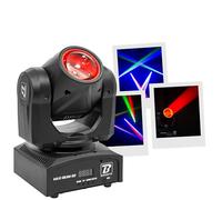 BoomToneDJ Lyre LED Maxi Beam 60 RGBW 4-en-1, 60W haute luminosité Événements et assemblées