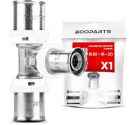 BOOPARTS - 1 Pièce - Té Réduit à Sertir Ø20-16-20 | Raccord Multicouche Contour TH | Raccord Plomberie Durable et Étanche pour Chauffage et Eau Sanitaire