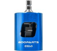 BOOPARTS - Douille Calibreur Ébavureur Ø32 mm | Compatible Poignée à Cliquet et Visseuse | Embout Hexagonal 1/4" pour Tubes Multicouches, PER et PEX
