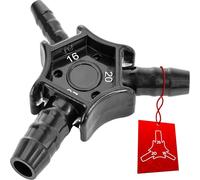 BOOPARTS - Ébavureur Calibreur Multicouche Ø16-20-25 mm | Outil de Calibrage et Ébavurage pour Tubes Multicouches, PER et PEX | Préparation Avant Sertissage