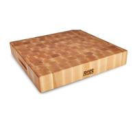 Boos Block Billot De Boucher Professionnel - Planche Bois De Bout - Billot De Cuisine - Planche Erable d'Amérique du Nord - 46 x 46 x 7,5 cm