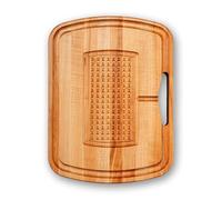 Boos Block Planche à Découper Avec Rainure à Jus - Planche Erable d'Amérique Du Nord - Billot De Cuisine - Planche a Decouper Professionnelle - 61 x 46 x 5,6 cm