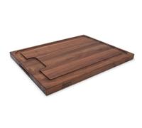 Boos Block Planche à découper avec rainure en noyer - Bois dur d'érable nord-américain - Bloc de hachage - Planche à découper professionnelle - Convient à un usage alimentaire - 51 x 38 x 4 cm