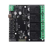 Booso 4CH Tuya Commutateur Module WiFi Relais Sans Smart Life APP Minuterie Intelligente pour Smart Home Switch