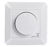 Booso Dimmer LED Gradateur encastrable 5-300 W Variateur LED pour LED Dimmable et Halogène