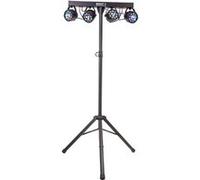 BOOST-LIGHT120 - Portique 4 PARLED de 2 PAR RGBW et 2 PAR ASTRO DMX 18 Éclairage Lumières Noir