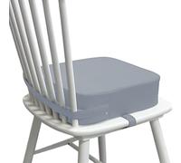Booster Seat for Kitchen Chair, Adjustable Cushion for Kids, Height Increasing Cushion, Dining, Restaurant, Barber, Comfortable Seating for Children, 13.39x13.39x3.94 inches