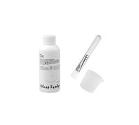 BOOWAN NICOLE Scellant acrylique brillant, inodore, de qualité alimentaire, résistant à la chaleur, résistant à la décoloration, vernis imperméable pour béton, plâtre, artisanat, verres à bougies