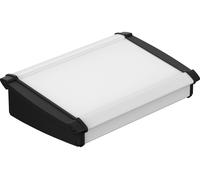 Bopla ATPH 1865-0250 ALU-TOPLINE_SET Boîtier pupitre (L x l x H) 181.2 x 250 x 68.2 mm aluminium, ABS naturel, noir (RAL 9005) 1 pc(s)