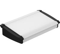 Bopla ATPH 1865-0300 ALU-TOPLINE_SET Boîtier pupitre (L x l x H) 181.2 x 300 x 68.2 mm aluminium, ABS naturel, noir (RAL 9005) 1 pc(s)