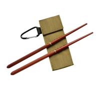 Bopschement en Bois Pliant - Baguettes Pliables | Hachez des bâtons | Stick hop Bobine réutilisable Mangeant des Baguettes Portables en Bois avec Sac de Transport Couvoirs de Utilisatio