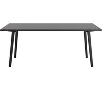 Boq Table de salle à manger pliante hêtre Horgenglarus, finition satinée noire - HORGENGLARUS T2302 BB 203 SG