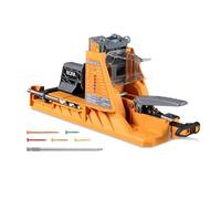 BORA Gabarit Trou de Poche Automatique | Kit Perçage Bois avec 50 Vis Colorées | Guide Réglage Auto 1,27-3,8 cm
