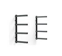 BORA Rayonnage cantilever 4 étages noir / gris