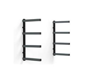 BORA Rayonnage cantilever 4 étages noir / gris
