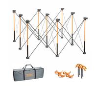 Bora Support de Travail Portable Centipede 76,2 cm, Comprend des gobelets X, des Clips, Un Sac de Transport, Une capacité de 1587 kg