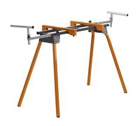 Bora Support universel pour scie à onglet avec système de montage à dégagement rapide - Support de scie à onglet portable - Charge maximale de 227 kg - 863 mm de hauteur avec bras articulés jusqu'à