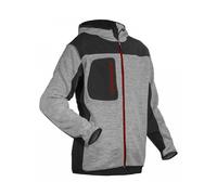 BORA Veste softshell thermique grise 100% Polyester XS-3XL