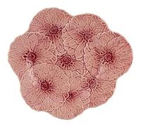 Bordallo Pinheiro Maria Flor Dahlia Lot de 4 assiettes