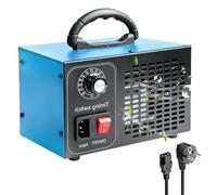 BORDEAG Générateur D'Ozone 60000mg/h, Purificateur D'Air avec Minuterie de 60 Minutes, Ozonateur O3 Industriel, Appareil à Ozone Portable pour Voitures, Appartements, Cuisines et Odeurs D'Animaux