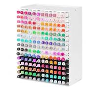 BORDEAG Organisateur de marqueurs, 180 stylos, organisateur de bureau, porte-crayons de couleur, marqueurs pour enfants, artistes, bureau, maison, école