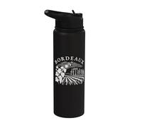 Bordeaux France Région Viticole Winery Vineyard Chateau Stainless Steel Insulated Water Bottle