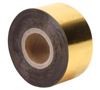 BORDSTRACT BORDTRACT Feuille estampage Chaud Or 3cm x120m