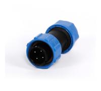 BORDSTRACT Prise de Courant d'aviation, Prise sp17 4pin 500v 15a 6-10 Contact de Prise de câble connecteur étanche ip68 câble mâle Femelle pour Instrumentation d'équipement de Communication