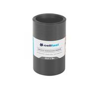 Cellfast Bordure de pelouse lisse en plastique Graphite 25 cm x 9 m