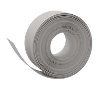 Bordure de jardin 25 m 20 cm PE gris | Rouleau flexible, résistant aux intempéries, installation facile, coupe sur mesure, entretien simple