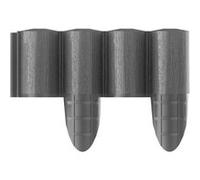 Cellfast Bordure de pelouse ECO Graphite 240 cm Plastique résistant au gel et durable