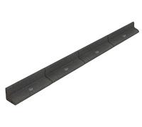 Bordure de jardin flexible, 16,8 mètres, avec maillet en caoutchouc - Gris