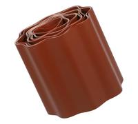 Bordure de Pelouse en PP Marron pour Jardin et Allées | Bande Paysagère, Anti-usure, pour Terre et Gravier, Séparation des Massifs, Usage Cour et Clôture