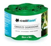 Cellfast Bordure de jardin flexible – Rouleau 100 mm x 9 m – Vert