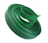 Bordure de Pelouse PE Verte Flexible pour Jardins et Allées de Gravier | Rouleau Réutilisable, Contours Modelables Droits ou Courbés, Finition Lisse, pour Potagers, Parcs et Projets Extérieurs