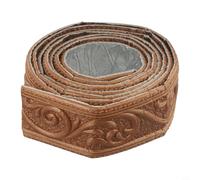 Bordure de Plinthe Auto-adhésive 230x5cm Blanche(Brown) | auto-adhésif fort, pose pellicule-décolle, clou ni pour colle, installation rapide et propre