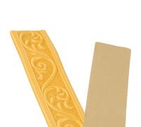 Bordure de Plinthe Auto-adhésive 230x5cm Blanche(Gold) | auto-adhésif fort, pose pellicule-décolle, clou ni pour colle, installation rapide et propre