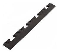 Bordure femelle pour Dalle PVC noire Clipsable Sol Antidérapant Carré Noir Garage Atelier PS50CRN/F Art Plast Noir G