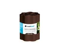 Cellfast Bordure de jardin ondulée 20 cm x 9 m Marron