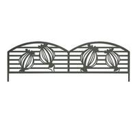 Bordure métal décoratif à planter PUPPY - 0,40 x 1 m - Vert Olive Vert G