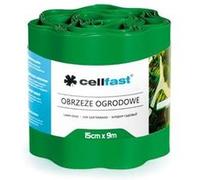 Cellfast Bordure de pelouse ondulée PVC flexible 15 cm x 9 m Vert