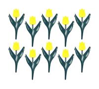 Bordure Plate-Bande 10 Pièces Décoratives En Forme De Artificielle | Bordure Pour Jardin pour Pelouse Parterres Paillis Terrasse Piscine Cour Massif Rocaille Chemin s