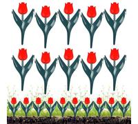 Bordure Plate-Bande 10 Pièces Décoratives en Forme De Artificielle | Bordures Décoratives Jardin Pour Massifs Extérieur Rétention De Terre Cour Paillis Patio Gazon Piscine